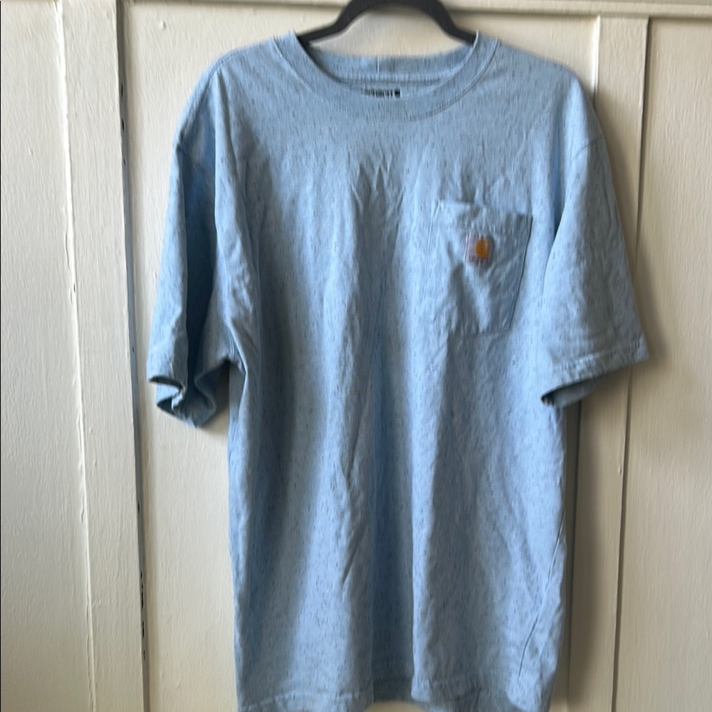 Carhartt Men's Loose Fit Blue T-Shirt